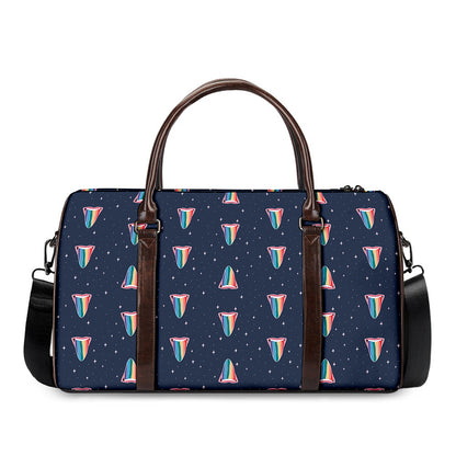 Gay Pride Tongue Pattern Print Duffle Bag