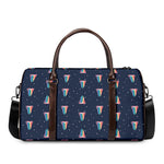 Gay Pride Tongue Pattern Print Duffle Bag