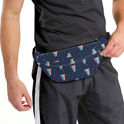 Gay Pride Tongue Pattern Print Fanny Pack