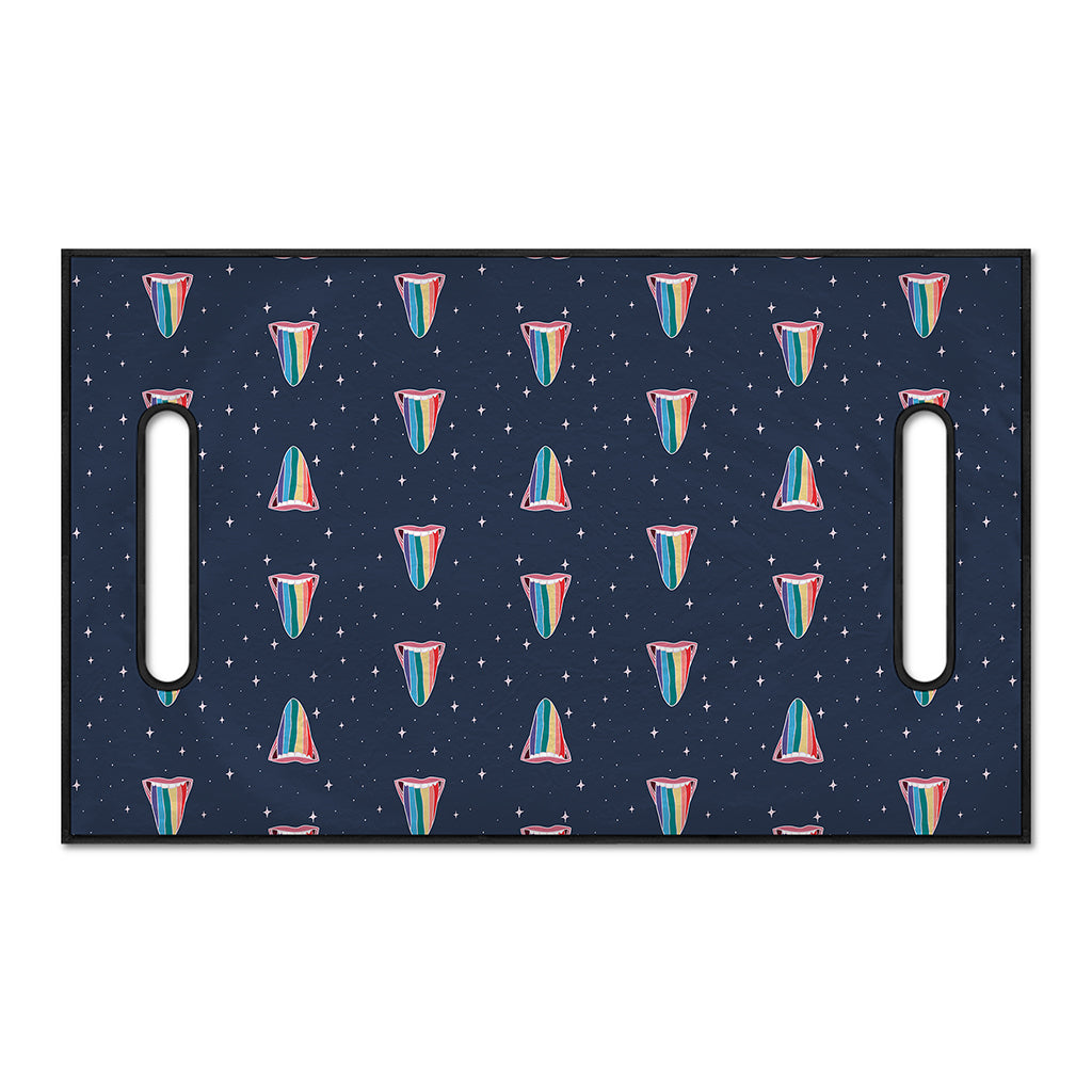 Gay Pride Tongue Pattern Print Golf Cart Seat Cover