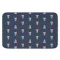 Gay Pride Tongue Pattern Print Indoor Door Mat