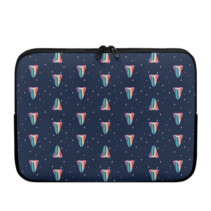 Gay Pride Tongue Pattern Print Laptop Sleeve