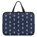 Gay Pride Tongue Pattern Print Laptop Sleeve With Handle