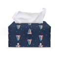 Gay Pride Tongue Pattern Print Leather Tissue Box Cover
