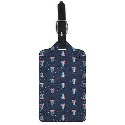 Gay Pride Tongue Pattern Print Luggage Tag