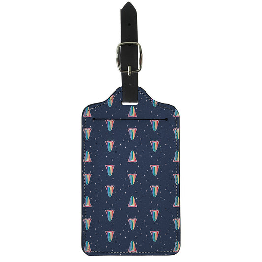 Gay Pride Tongue Pattern Print Luggage Tag