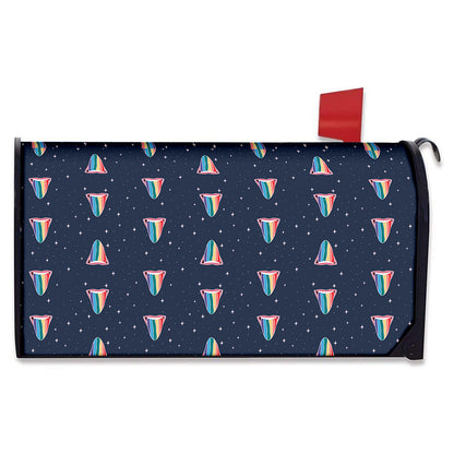 Gay Pride Tongue Pattern Print Mailbox Cover