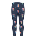 Gay Pride Tongue Pattern Print Men's Leggings