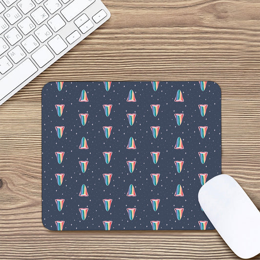 Gay Pride Tongue Pattern Print Mouse Pad