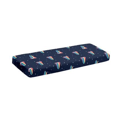 Gay Pride Tongue Pattern Print Piano Keyboard Cover