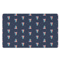 Gay Pride Tongue Pattern Print Polyester Doormat