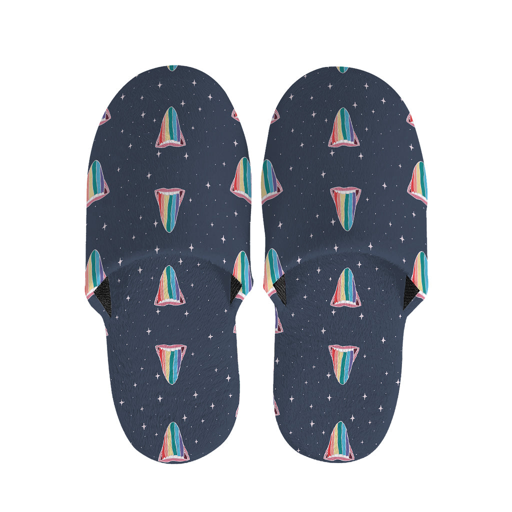 Gay Pride Tongue Pattern Print Slippers