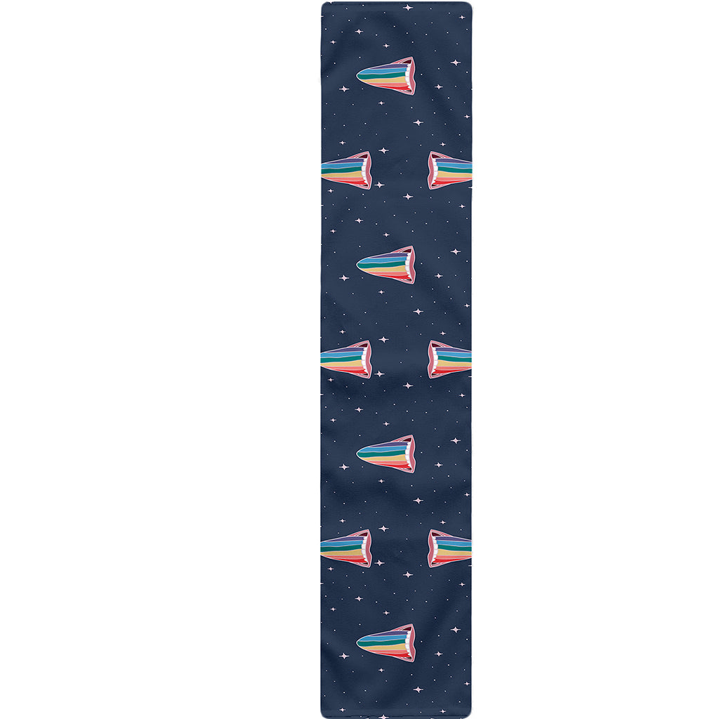 Gay Pride Tongue Pattern Print Table Runner