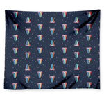 Gay Pride Tongue Pattern Print Tapestry