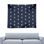 Gay Pride Tongue Pattern Print Tapestry