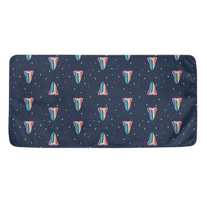 Gay Pride Tongue Pattern Print Towel