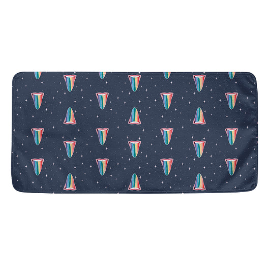 Gay Pride Tongue Pattern Print Towel