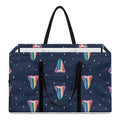 Gay Pride Tongue Pattern Print Utility Tote Bag