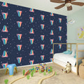 Gay Pride Tongue Pattern Print Wall Sticker