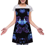 Gemini And Astrological Signs Print Adjustable Apron