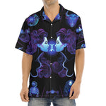 Gemini And Astrological Signs Print Aloha Shirt