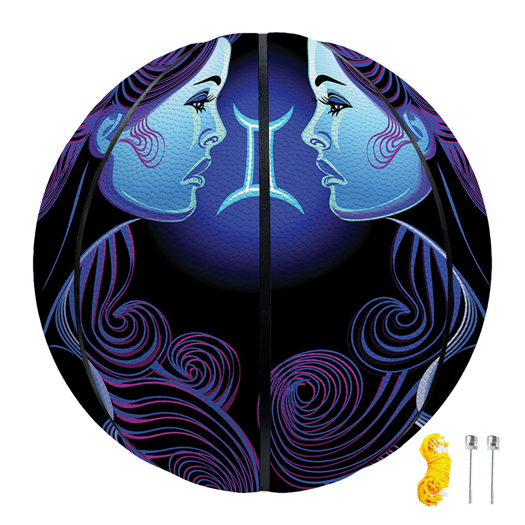 Gemini And Astrological Signs Print Basketball