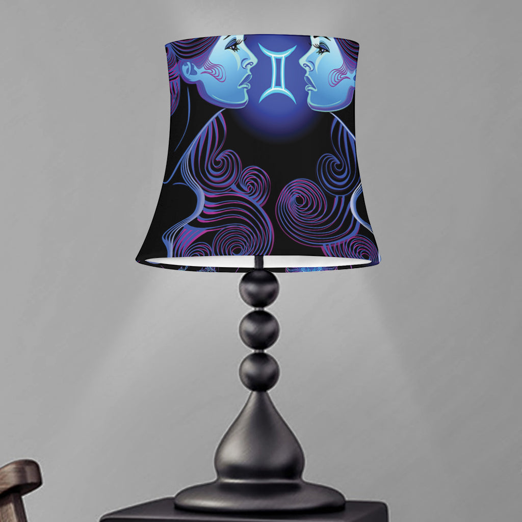 Gemini And Astrological Signs Print Bell Lamp Shade