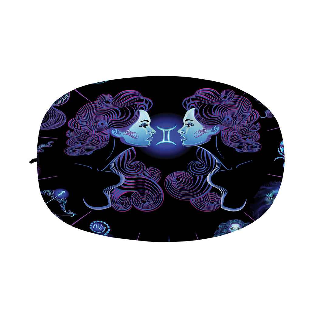 Gemini And Astrological Signs Print Car Side Mirror Covers