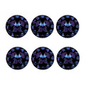 Gemini And Astrological Signs Print Coaster Set