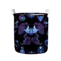 Gemini And Astrological Signs Print Collapsible Laundry Basket