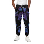 Gemini And Astrological Signs Print Cotton Pants