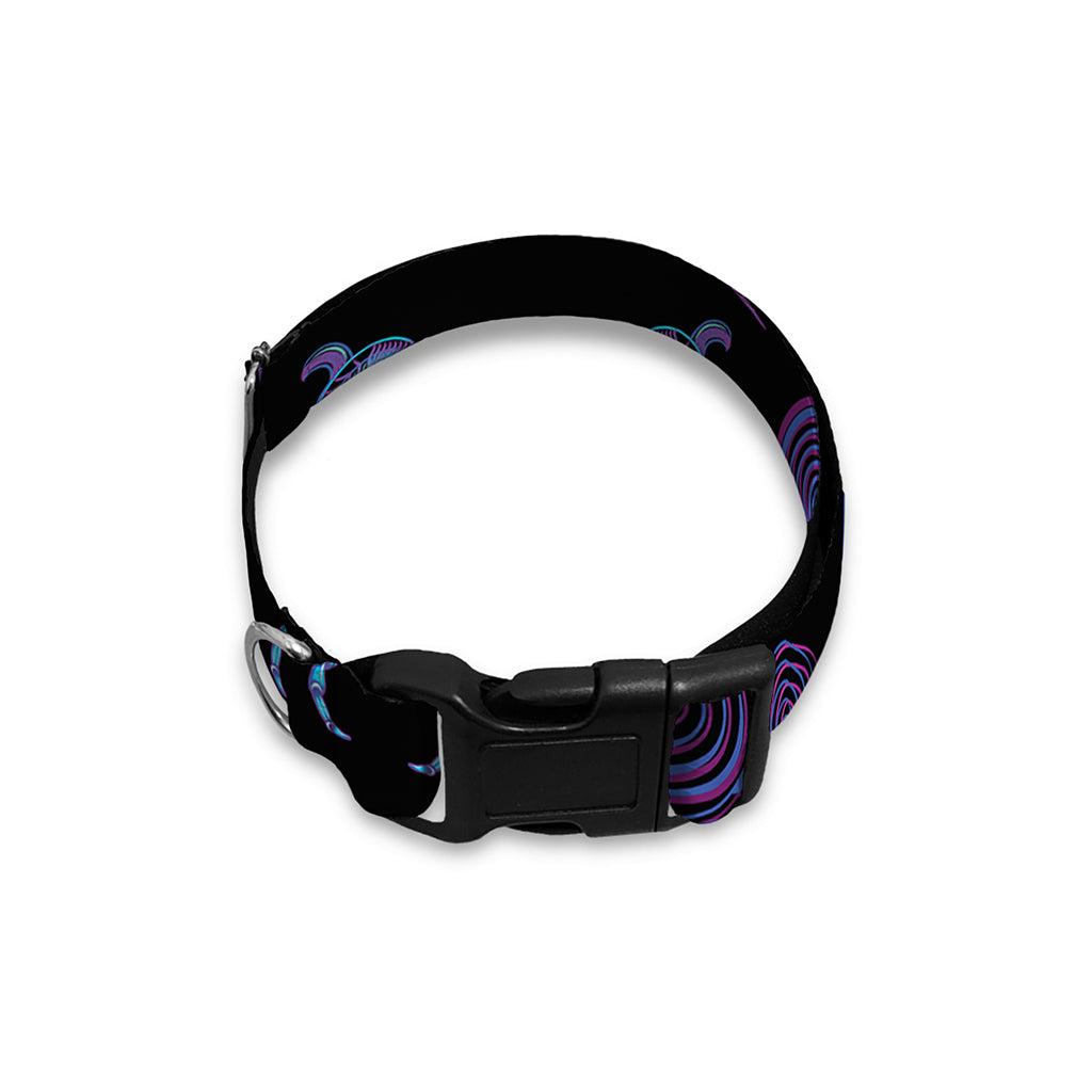 Gemini And Astrological Signs Print Dog Collar
