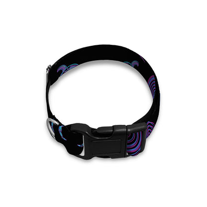 Gemini And Astrological Signs Print Dog Collar