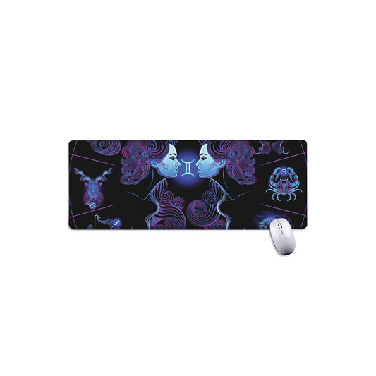Gemini And Astrological Signs Print Extended Mouse Pad