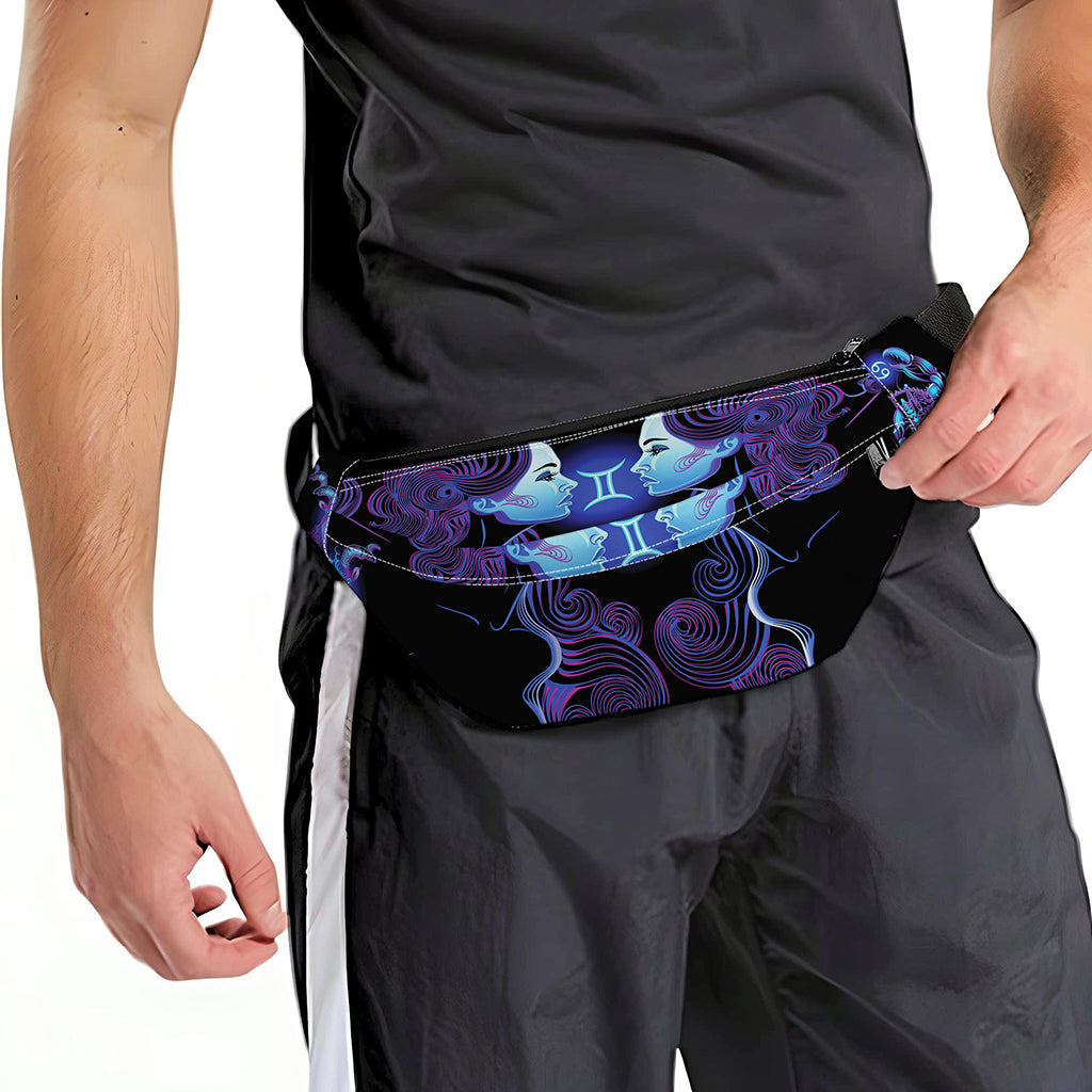 Gemini And Astrological Signs Print Fanny Pack