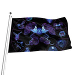 Gemini And Astrological Signs Print Flag