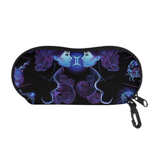 Gemini And Astrological Signs Print Glasses Case