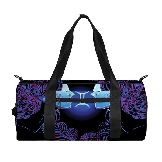 Gemini And Astrological Signs Print Gym Bag