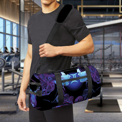 Gemini And Astrological Signs Print Gym Bag