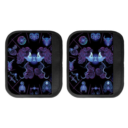 Gemini And Astrological Signs Print Handle Covers