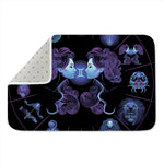 Gemini And Astrological Signs Print Indoor Door Mat