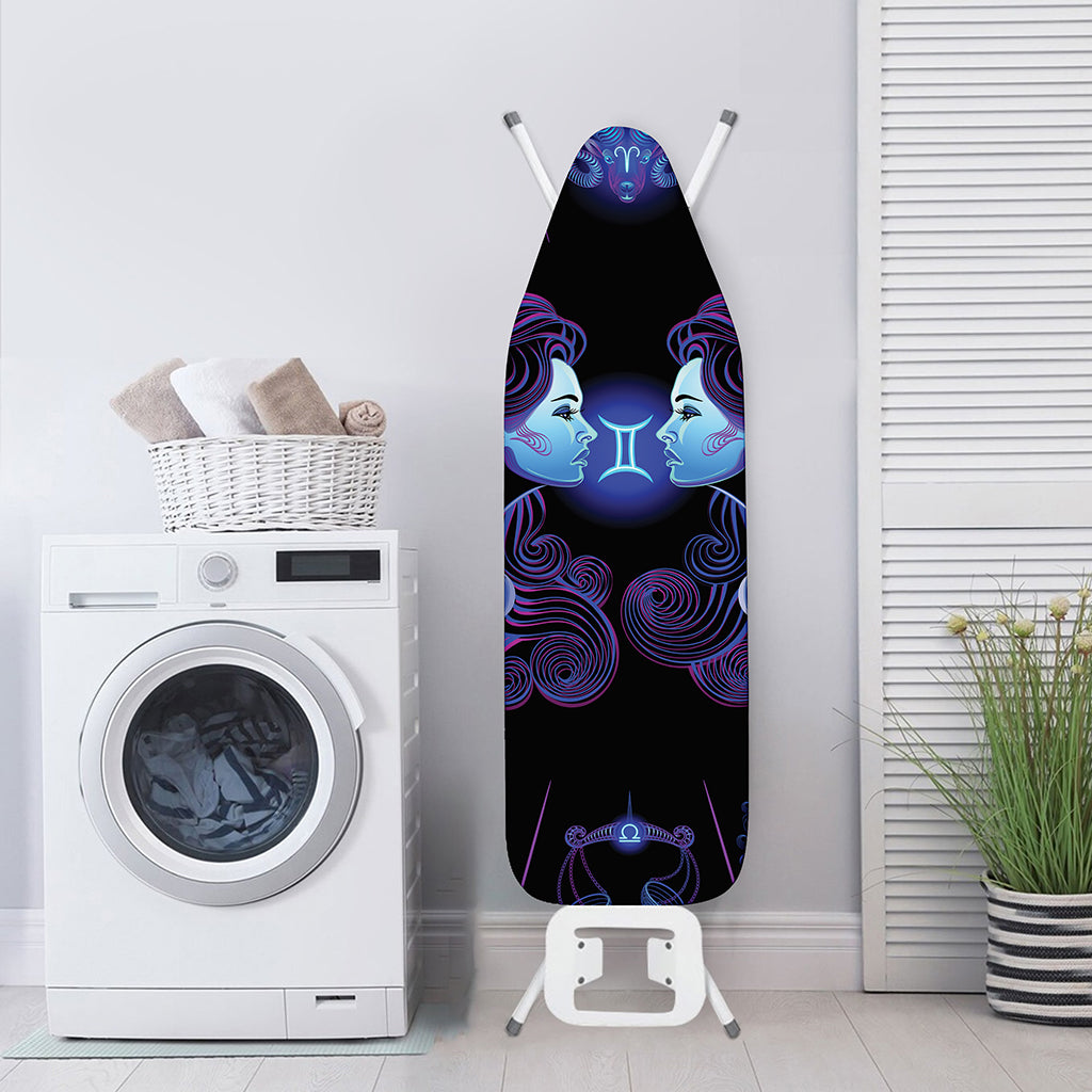 Gemini And Astrological Signs Print Ironing Board Cover