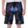 Gemini And Astrological Signs Print Men's Beach Shorts