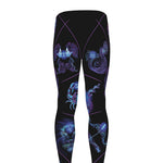Gemini And Astrological Signs Print Men's leggings