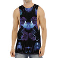 Gemini And Astrological Signs Print Men's Muscle Tank Top