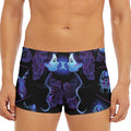 Gemini And Astrological Signs Print Men's Short Boxer Briefs