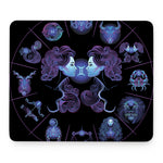 Gemini And Astrological Signs Print Mouse Pad