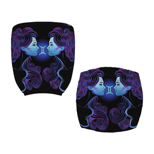 Gemini And Astrological Signs Print Office Chair Cover