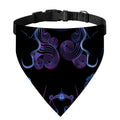 Gemini And Astrological Signs Print Over The Collar Dog Bandana
