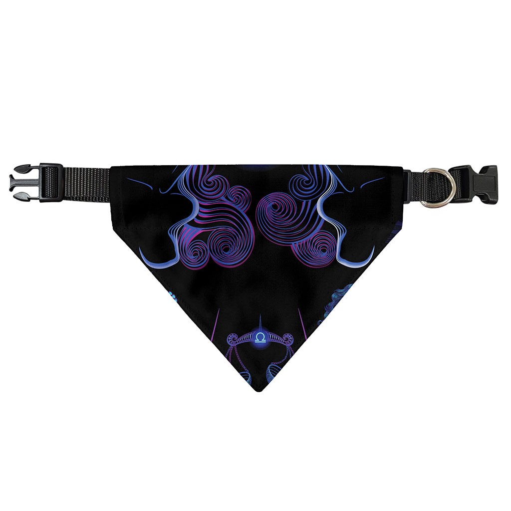 Gemini And Astrological Signs Print Over The Collar Dog Bandana